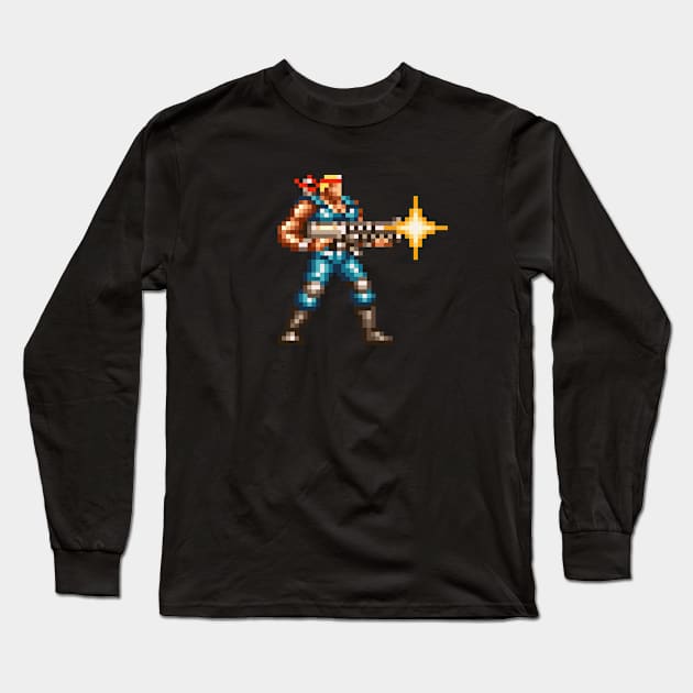 Bill Long Sleeve T-Shirt by Pixelblaster